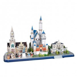 Miniatura Armable MC267h: Baviera City Line Inglaterra Puzzle 3D