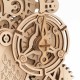 Miniatura Armable LK503: Reloj Buho de Madera Rompecabezas Puzzle