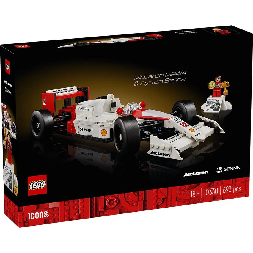 LEGO: 10330 - McLaren MP4/4 y Ayrton Senna - Shivano