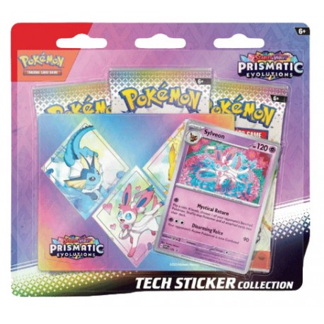 Pokémon TCG: Tech Stickers Collection Sylveon - Prismatic Evolution [ESP]