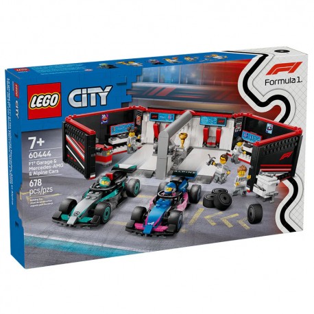 LEGO: 60444 - Taller de F1® con Autos Mercedes-AMG y Alpine