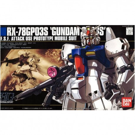 Bandai: Gundam - HGUC 1/144 RX-78GP03S Gundam Model Kit