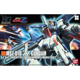 Bandai: Gundam - HGUC 1-144 MSZ-010 ZZ Gundam Model Kit