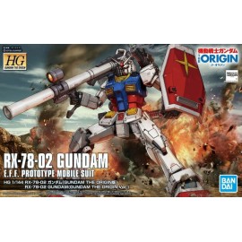 Bandai: Gundam - HG 1/144 RX-78-02 The Origin Ver. Gundam Model Kit