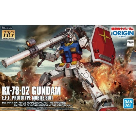 Bandai: Gundam - HG 1-144 RX-78-2 Gundam Origin Model Kit