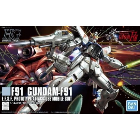 Bandai: Gundam - HG 1-144 F91 Gundam Model Kit