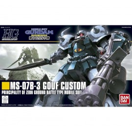 Bandai: Gundam - HGUC 1/144 Gouf Custom Gundam Model Kit