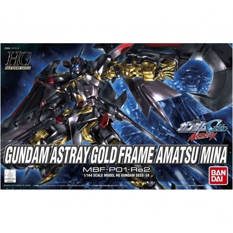 Bandai: Gundam - HG 1/144 Astray Gold Frame Amatsu Mina Gundam Model Kit