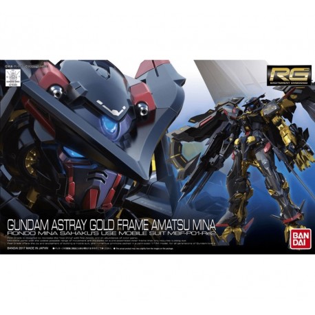 Bandai: Gundam - RG 1/144 Astray Goldframe Amatsu Mina Gundam Model Kit