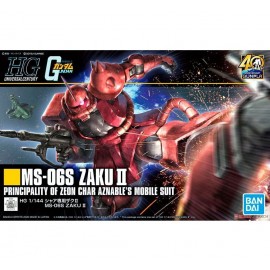 Bandai: Gundam - HGUC 1/144 MS Zaku II Gundam Model Kit