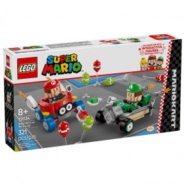 LEGO: 72034 - Mario Kart™: Bebé Mario vs. Bebé Luigi