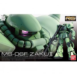 Bandai: Gundam - RG 1/144 MS-06F Zaku II Model Kit