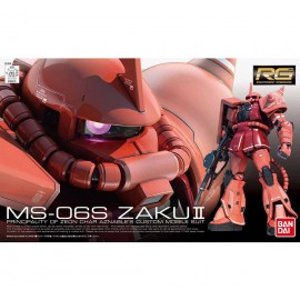Bandai: Gundam - RG 1/144 MS-06S Zaku II Model Kit