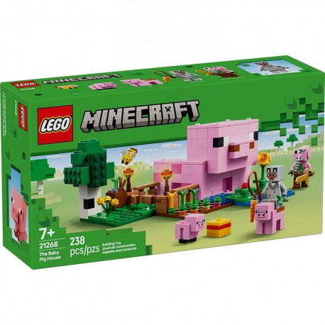 LEGO: 21281 - Minecraft: Fiesta de Cumpleaños del Cerdo Bebé