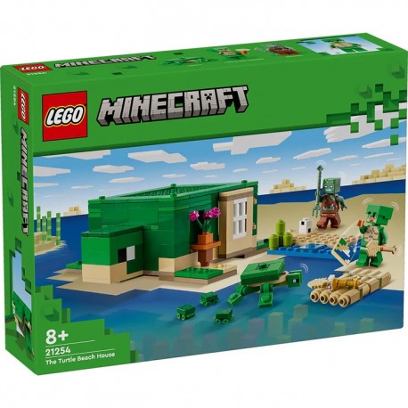LEGO: 21254 - Minecraft: La Casa-Tortuga de la Playa
