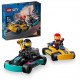 LEGO: 60400 - GO-Karts y Pilotos de Carreras