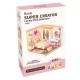 Miniatura Armable DW016: Lovely Pink Bedroom Super Creator