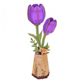 Miniatura Armable TW083: Tulipan Púrpura