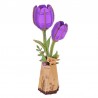 Miniatura Armable TW083: Tulipan Púrpura
