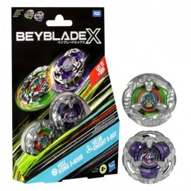 Beyblade: Beyblade X Pack Doble - Yell Kong 3-60GB & Helm Knight 5-80T