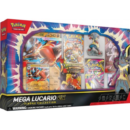 [PREVENTA] Pokémon TCG: Mega Evolutions – Mega Lucario ex Figure Collection INGLÉS