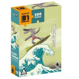 Puzzle 31 Minutos 500 Piezas: El Gran Tsunami