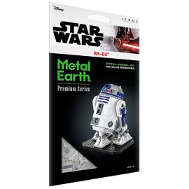 Miniatura Armable ICX131: Star Wars R2D2 Premium Puzzle 3D Metal Earth Lucasfilm™