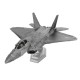 Miniatura Armable ME1016: F-22 Raptor Puzzle 3D Metal Earth