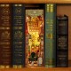 Miniatura Armable TQ140: Left Bank Store Shakespeare & Co. - Sepador de Libros Tonecheer