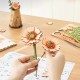 Miniatura Armable TW111: Flor Gerbera Light Orange