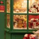 Miniatura Armable DP006: Cuadro Navideño Santa´s Toy Shop