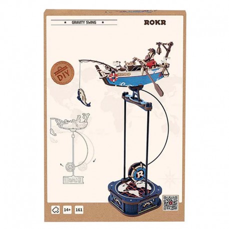 Miniatura Armable MCD02: Barco Pescador Ocean Fisher Rokr