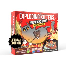 Exploding Kittens: El juego de tablero - Super Fan Edition