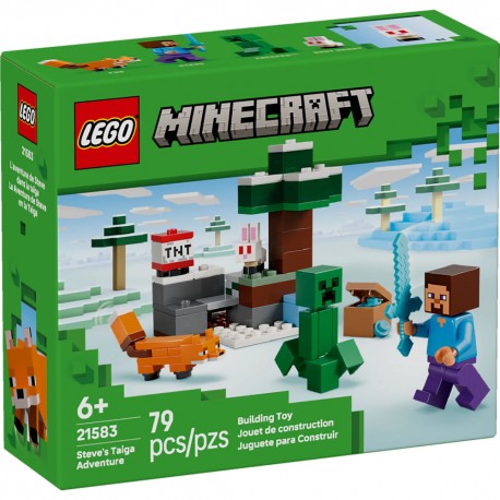 LEGO: 21583 - Minecraft: La Aventura de Steve en la Taiga