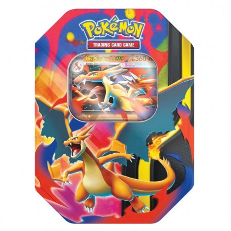 Pokémon TCG: Mega Evolution: Mega Charizard Y - Tin [INGLÉS]
