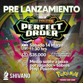 Pokémon TCG: Prerelease Perfect Order LEER DESCRIPCIÓN