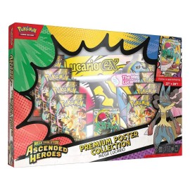 Pokémon TCG: Ascended Heroes – Premium Poster Collection: Mega Lucario [INGLÉS]