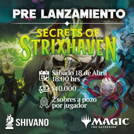 MTG: Prerelease Secrets of Strixhaven - Cupo