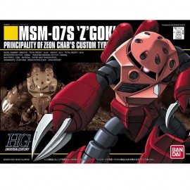 Bandai: Gundam - HGUC 1/144 MSM-07S Z'Gock (Char's Custom) Model Kit