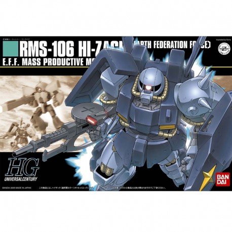 Bandai: Gundam - HGUC 1/144 Hi-Zack (Earth Federation) Model Kit