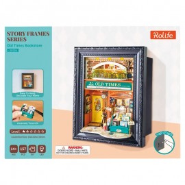 Miniatura Armable DP004: Old Times Bookstore Cuadro Inmersivo
