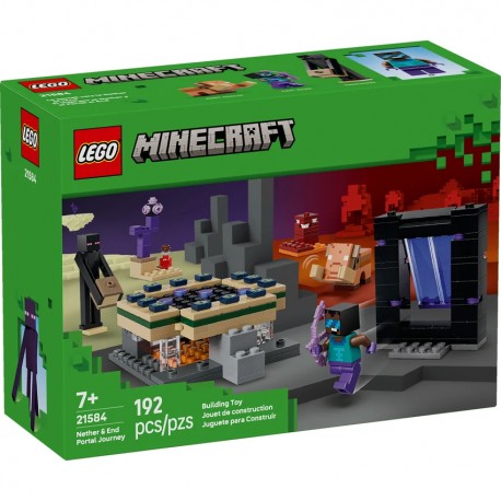 LEGO: 21584 - El Viaje por el Nether y el Portal al End
