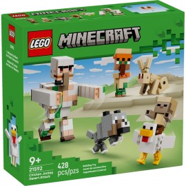 LEGO: 21592 - Minecraft: Ataque del Jinete Avícola en el Desierto